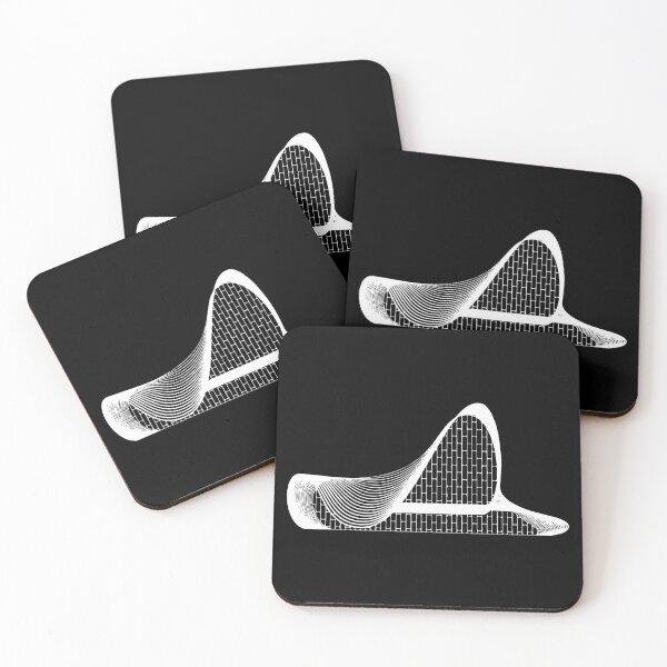 Item preview, Zaha Hadid - Heydar Aliyev Center - white outline designed and sold by TinyTreeHugger.