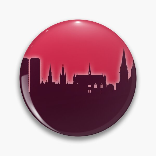 Item preview, Dundee Scotland Skyline designed and sold by ArtPrints.