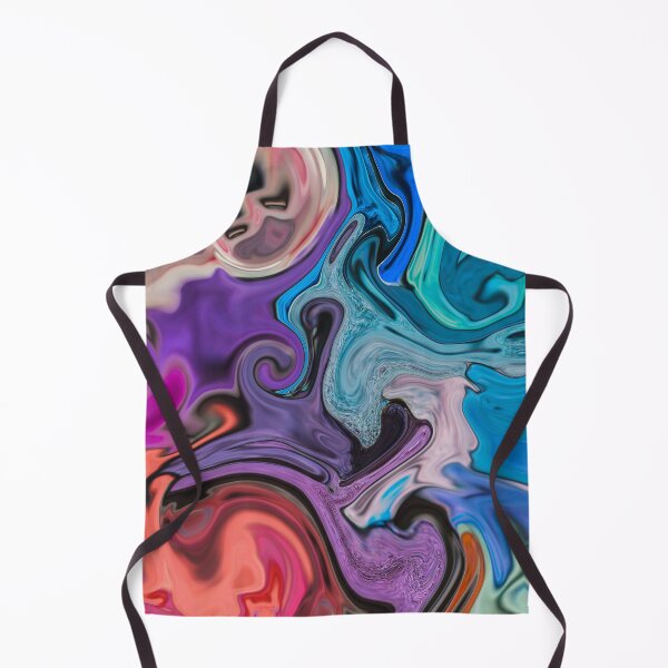Item preview, fluid art colorful marble designed and sold by haroulita.
