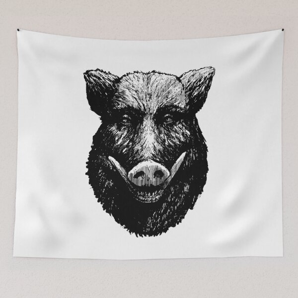 Item preview, Wild pig designed and sold by Moryart.