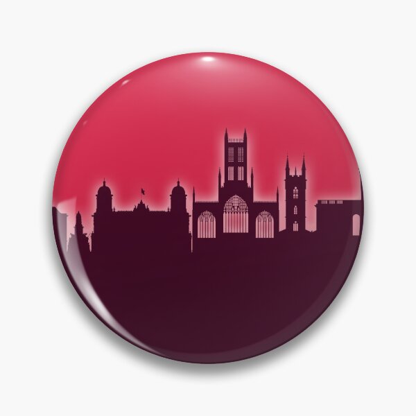 Item preview, Kingston upon Hull England Skyline designed and sold by ArtPrints.