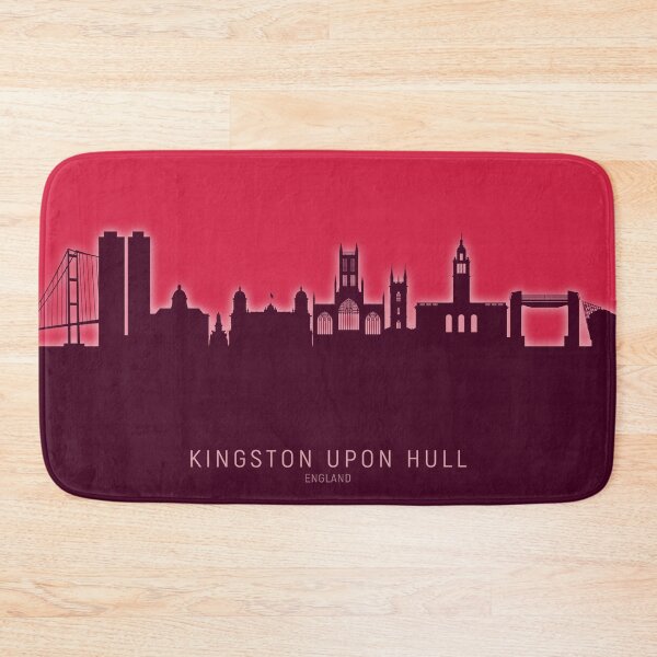 Item preview, Kingston upon Hull England Skyline designed and sold by ArtPrints.