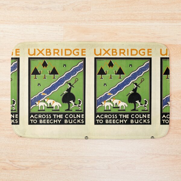 Artikelvorschau, Eisenbahn Plakat Uxbridge entworfen und verkauft von stickart-marek.