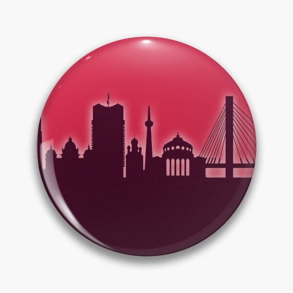 Item preview, Bucharest Romania Skyline designed and sold by ArtPrints.