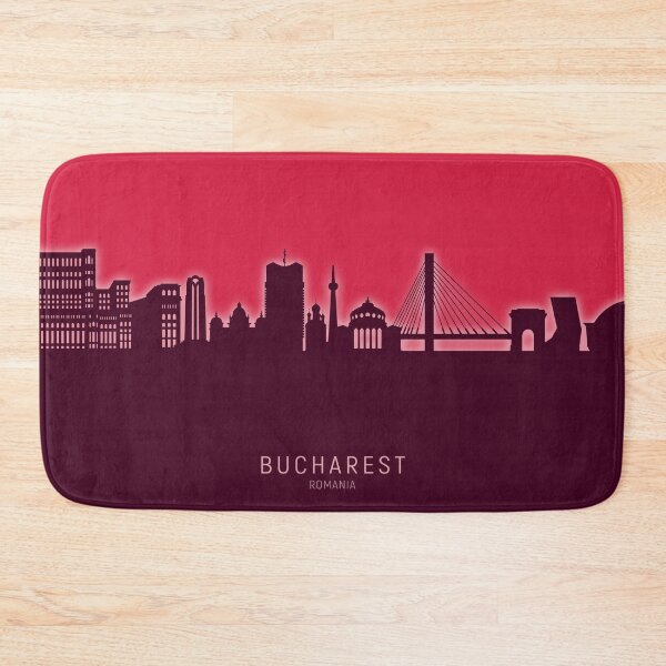 Item preview, Bucharest Romania Skyline designed and sold by ArtPrints.