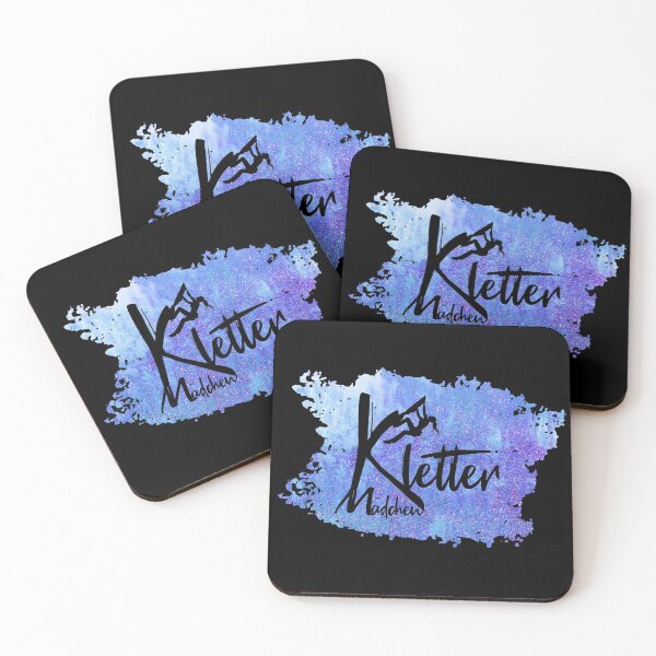 Item preview, Climbing Girl Blue Purple Climbing Gifts designed and sold by MadandMean.