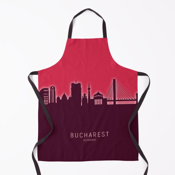 Item preview, Bucharest Romania Skyline designed and sold by ArtPrints.