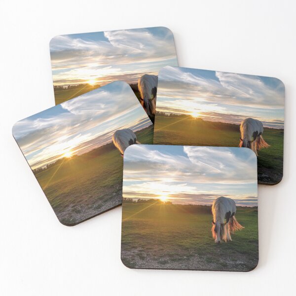 Item preview, Sunset grazing designed and sold by Melodie Maker art.