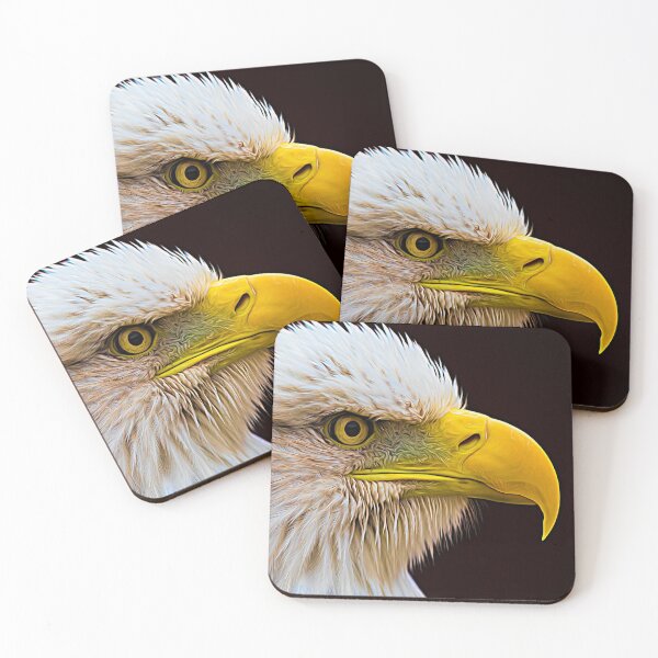 Item preview, Portrait of a Bald Eagle designed and sold by wellsie82.