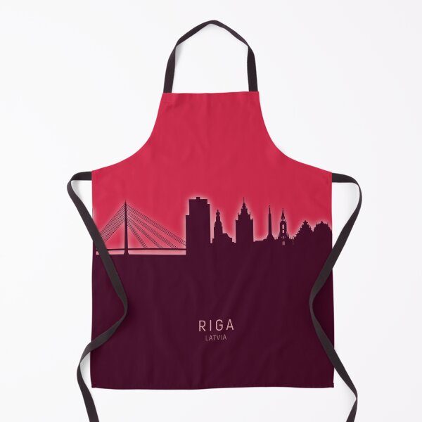 Item preview, Riga Latvia Skyline designed and sold by ArtPrints.