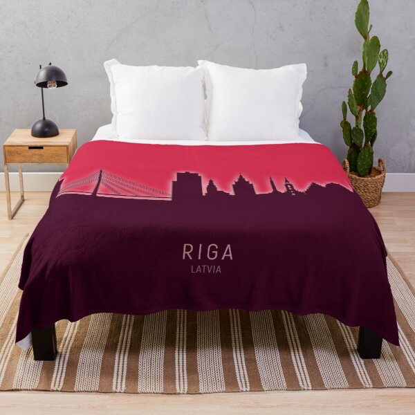 Item preview, Riga Latvia Skyline designed and sold by ArtPrints.