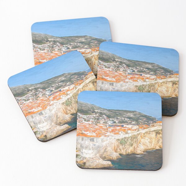 Item preview, Dubrovnik city walls panorama designed and sold by wellsie82.