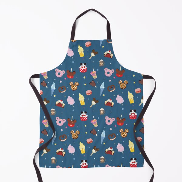 Item preview, Magic Treat Blue Pattern with Food and Drinks from Theme Park designed and sold by OneEyeShop.