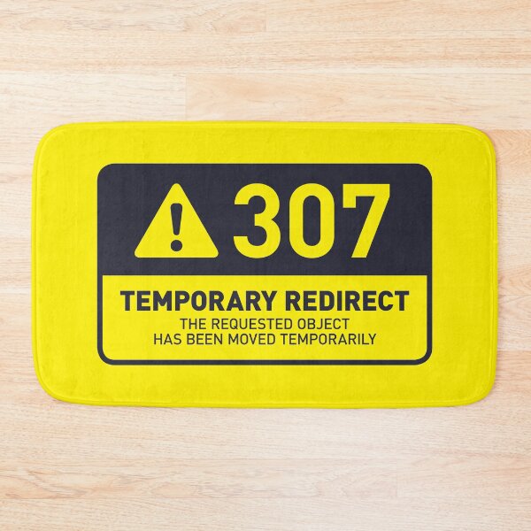Item preview, HTTP Error 307 Temporary Redirect Object (Yellow) designed and sold by VoodooCircus.