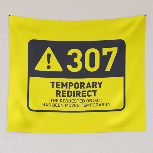 Item preview, HTTP Error 307 Temporary Redirect Object (Yellow) designed and sold by VoodooCircus.