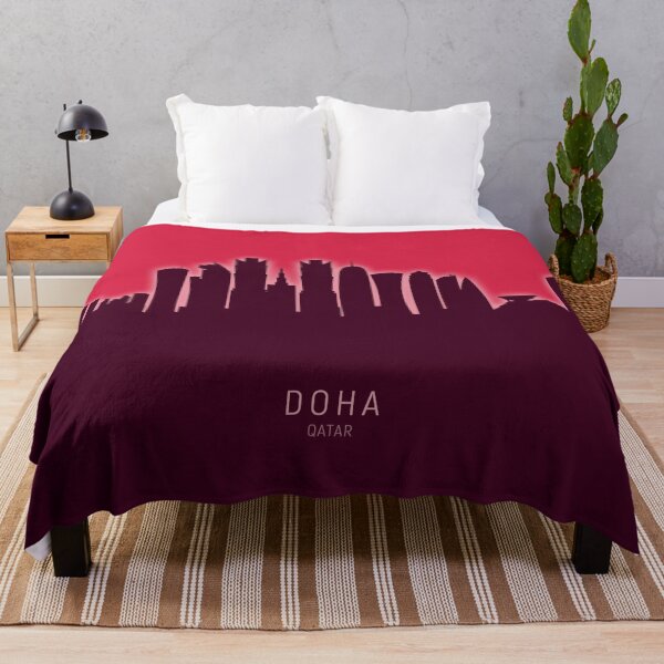 Item preview, Doha Qatar Skyline designed and sold by ArtPrints.