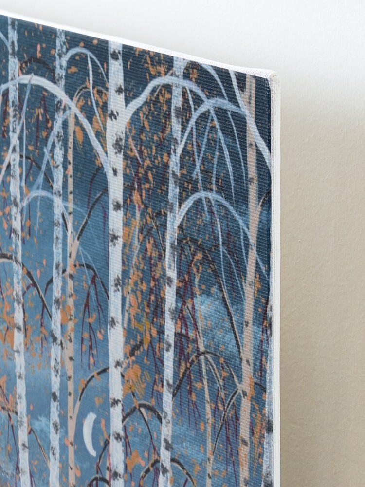 Alternate view of The Badgers of Autumn Wood Mounted Print