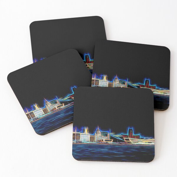 Item preview, Liverpool waterfront processed as digital art designed and sold by wellsie82.