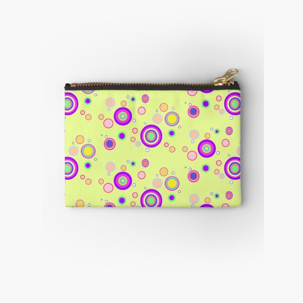 Item preview, Green Early 2000s Colourful Circles Geometrical Pattern  designed and sold by junepillows.