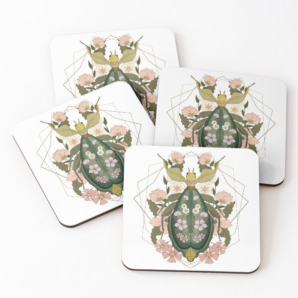 Item preview, Floral insect illustration designed and sold by bella-nora.