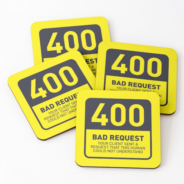 Item preview, HTTP Error 400 Bad Request Human (Yellow) designed and sold by VoodooCircus.
