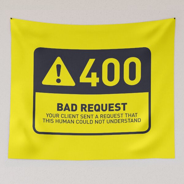 Item preview, HTTP Error 400 Bad Request Human (Yellow) designed and sold by VoodooCircus.