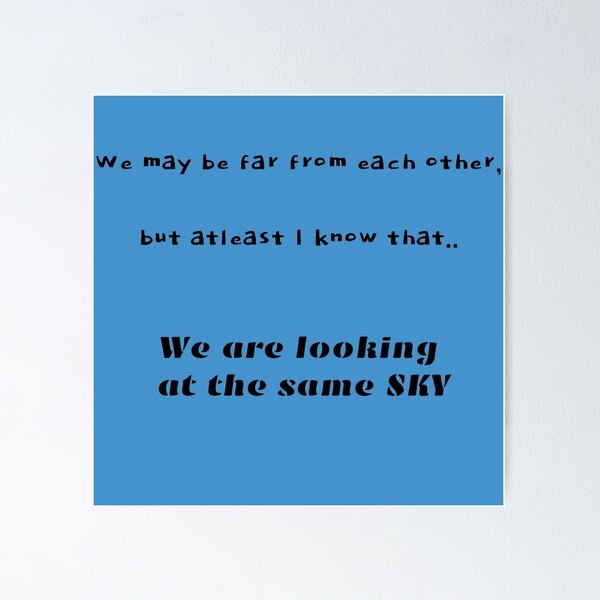 Item preview, long distance relationship inspirational aqua neon blue shirts designed and sold by Princess114.