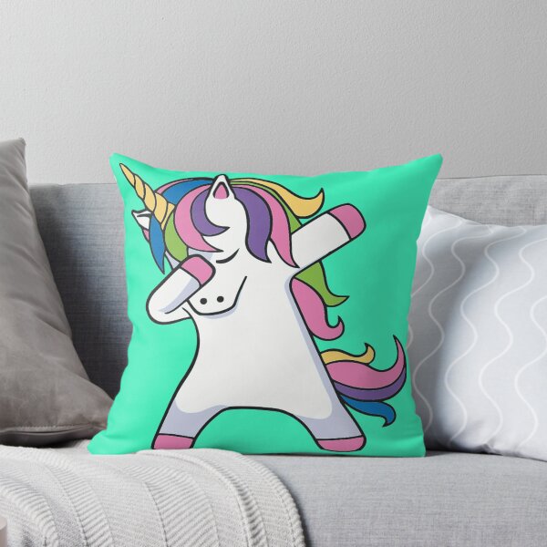Item preview, Magic Unicorn Dabbing Hip Hop Cute Gift Mint Background designed and sold by TeeZazzle.