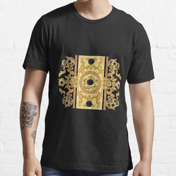 Versace Baroque Mask black/gold T-shirt