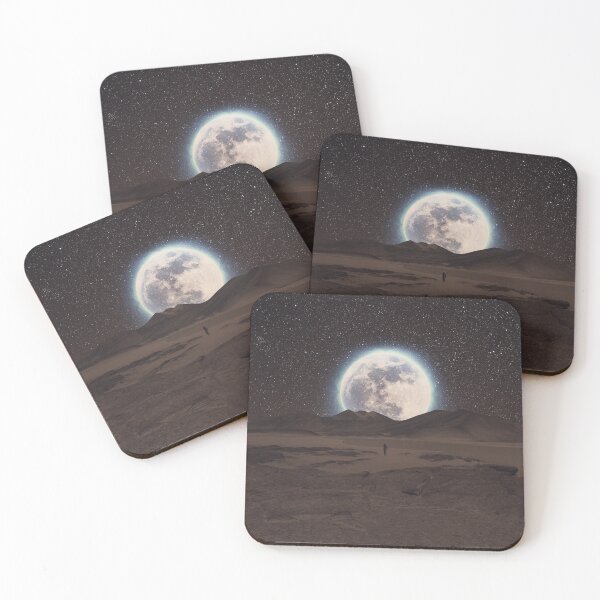 Item preview, moon and mountains designed and sold by Trigonal-art.