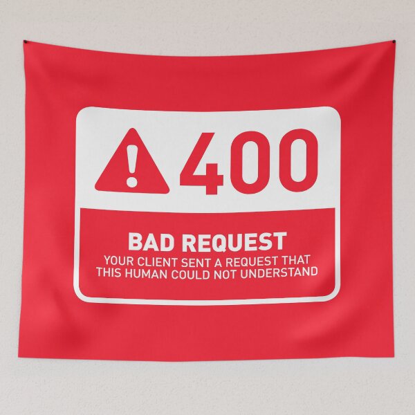 Item preview, HTTP Error 400 Bad Request Human (Red) designed and sold by VoodooCircus.