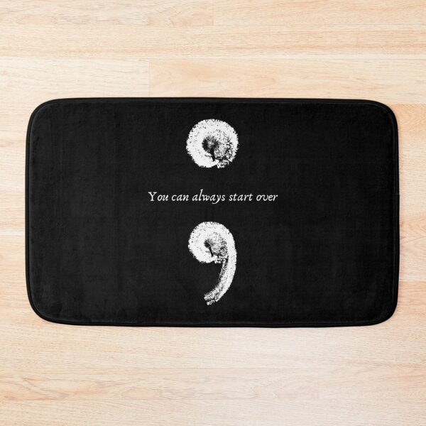 Item preview, You Can Always Start Over - Inspirational Quotes about Life designed and sold by Rohit Mane.