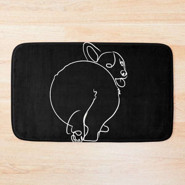 Item preview, Corgi Dog Line Art  designed and sold by TailTrails.