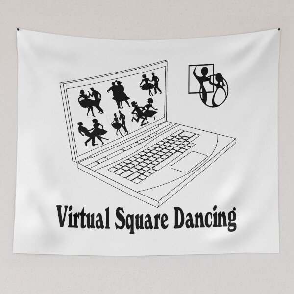 Item preview, Virtual Square Dance designed and sold by Square Dancing Gifts & Merchandise.