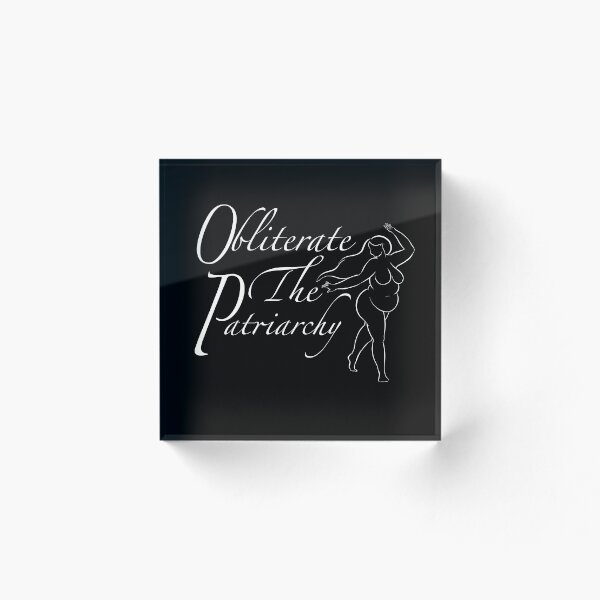 Item preview, Obliterate the patriarchy  designed and sold by BopoWatercolour.