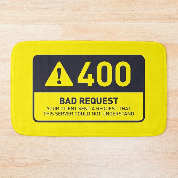 Item preview, HTTP Error 400 Bad Request Server (Yellow) designed and sold by VoodooCircus.