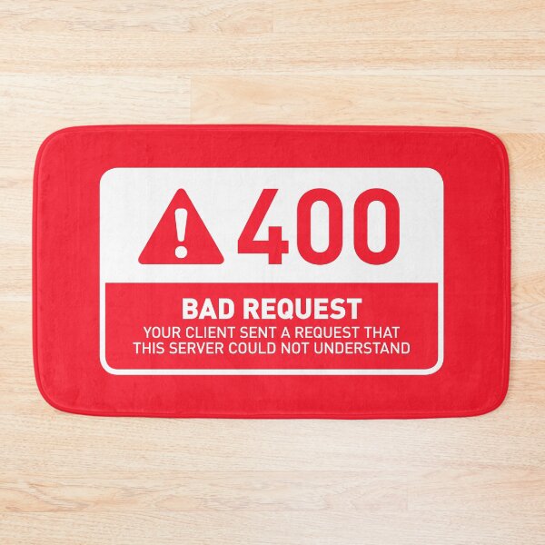 Item preview, HTTP Error 400 Bad Request Server (Red) designed and sold by VoodooCircus.