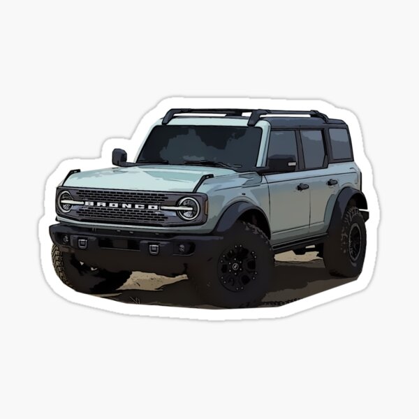 2021 Ford Bronco Area 51 Sticker