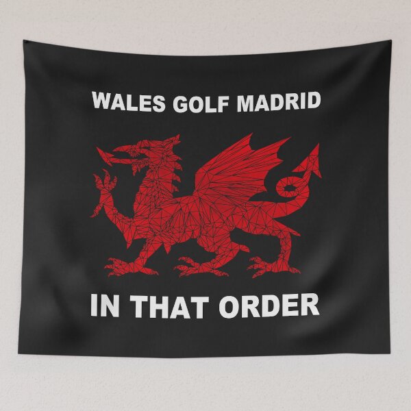 Item preview, Wales Golf Madrid - Dragon designed and sold by Jonrjones.
