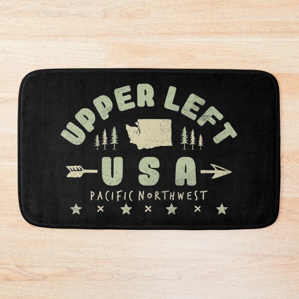 Item preview, Upper Left USA Northwest Pacific Vintage Distressed Design designed and sold by miftake.