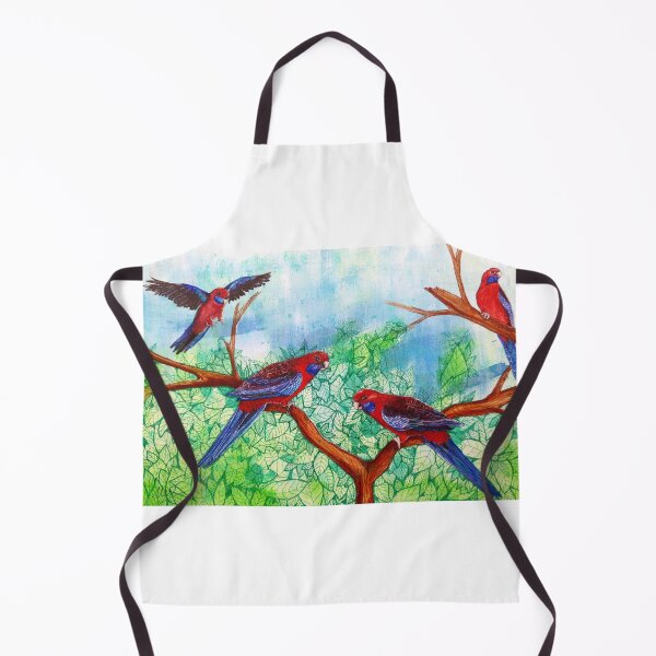 Item preview, Crimson Rosellas designed and sold by MelTGazing.