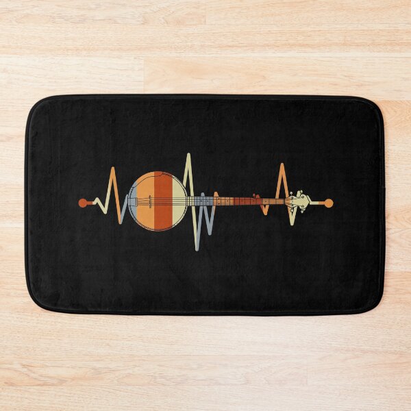 Item preview, Banjo Heartbeat Bluegrass Gift Country Music Banjo designed and sold by DSWShirts.
