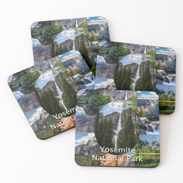 Item preview, Explore Yosemite National Park Collage designed and sold by Kathy Weaver.