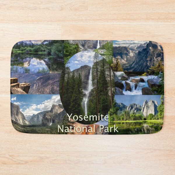 Item preview, Explore Yosemite National Park Collage designed and sold by Kathy Weaver.