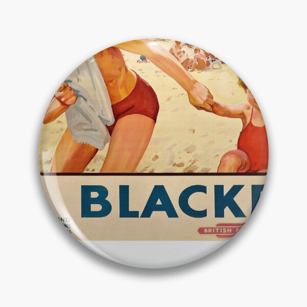 Item preview, Railway Poster Blackpool designed and sold by stickart-marek.