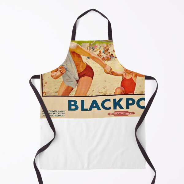 Item preview, Railway Poster Blackpool designed and sold by stickart-marek.