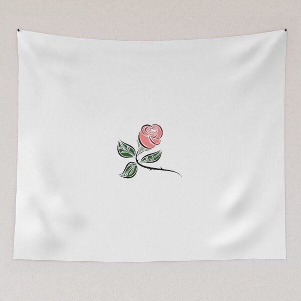 Item preview, Stylized Rose Flower designed and sold by greengoodnich.