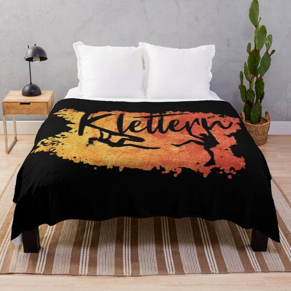 Item preview, Rock climbing lettering climber female climber fire and flame bouldering climbing gifts designed and sold by MadandMean.