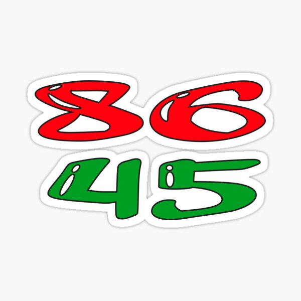 Vista previa del artículo con la obra «8645 Acuse al presidente», diseñado y vendido por Mode Tees.