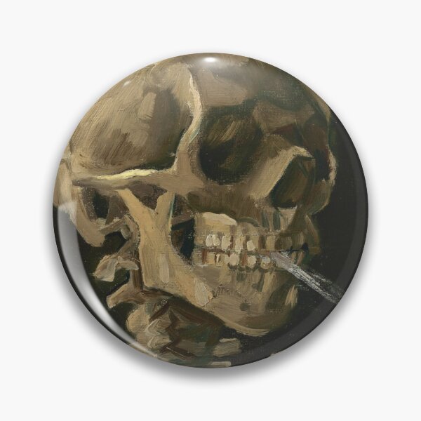 Item preview, Vincent van Gogh - Head of a skeleton with a burning cigarette designed and sold by vakashop.